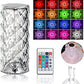 Crystal Diamond Touch Lamp | 16 Color LED Table Lamp with Remote