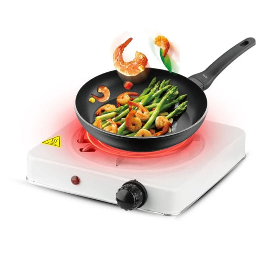 RAF Electric Hot Plate Stove 1000W | Single Burner Electric Cooker with Adjustable Temperature