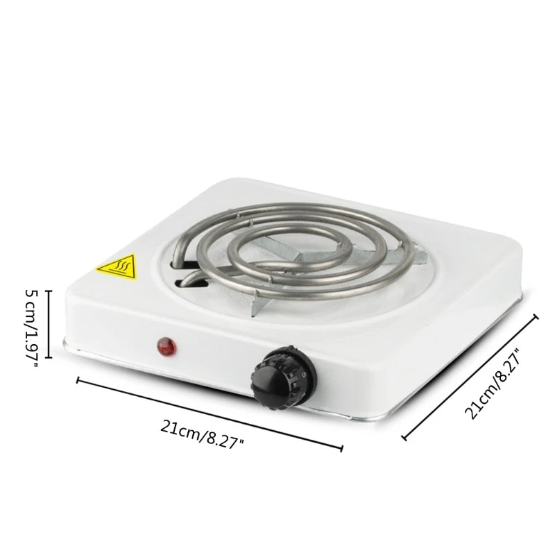 RAF Electric Hot Plate Stove 1000W | Single Burner Electric Cooker with Adjustable Temperature