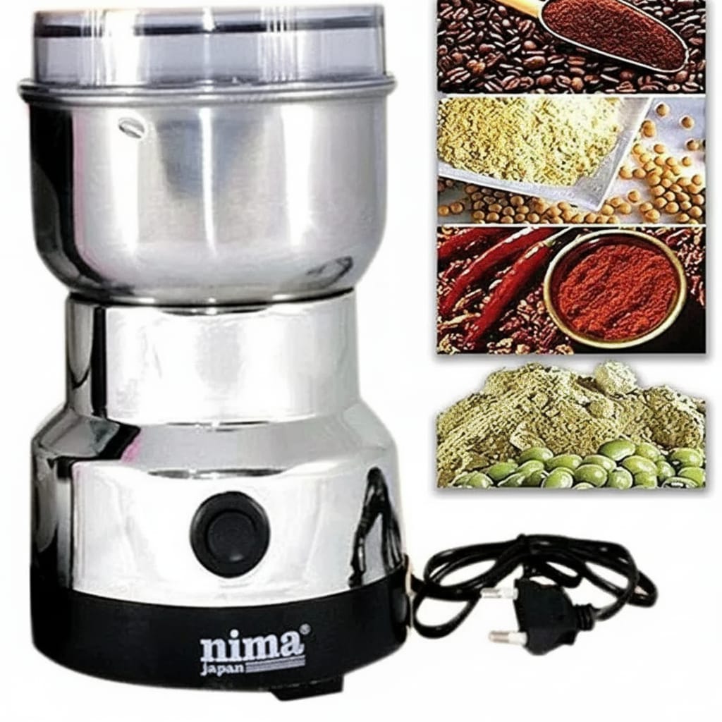 Multifunctional Electric Mixer Grinder | Stainless Steel Spice & Coffee Grinder