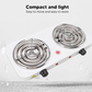 RAF Electric Hot Plate Stove 1000W | Single Burner Electric Cooker with Adjustable Temperature